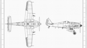 飛行機の設計図