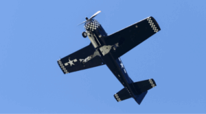 青い水上飛行機
